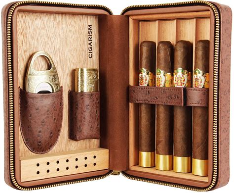 hermes cigar case|luxury leather cigar travel case.